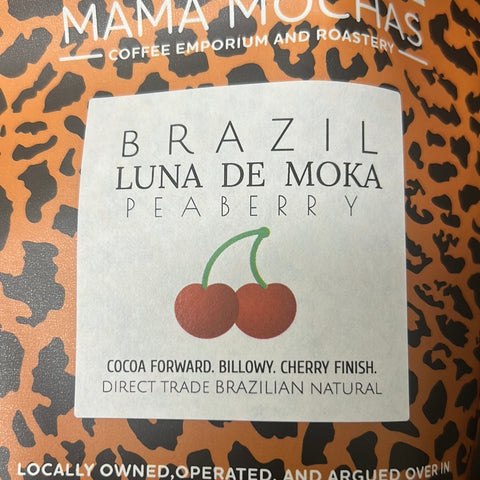 Brazil Peaberry Luna De Moka BULK 5# BAG